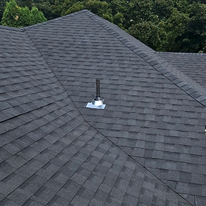 Black shingles