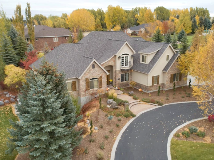 New roof installation