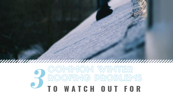 Winter roof problems