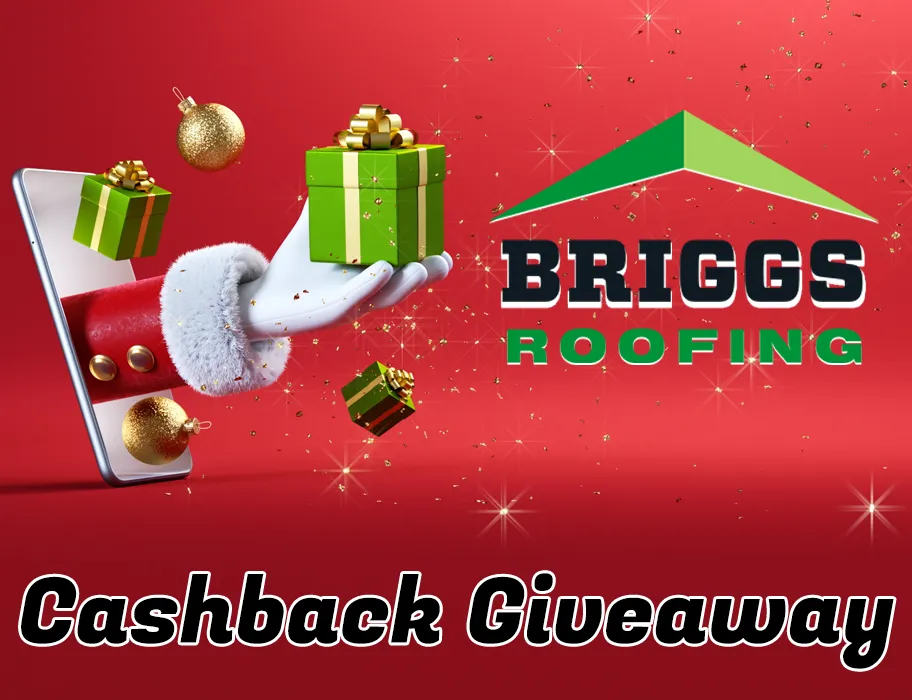 Briggs Roofing Cashback Giveaway 40th anniversary